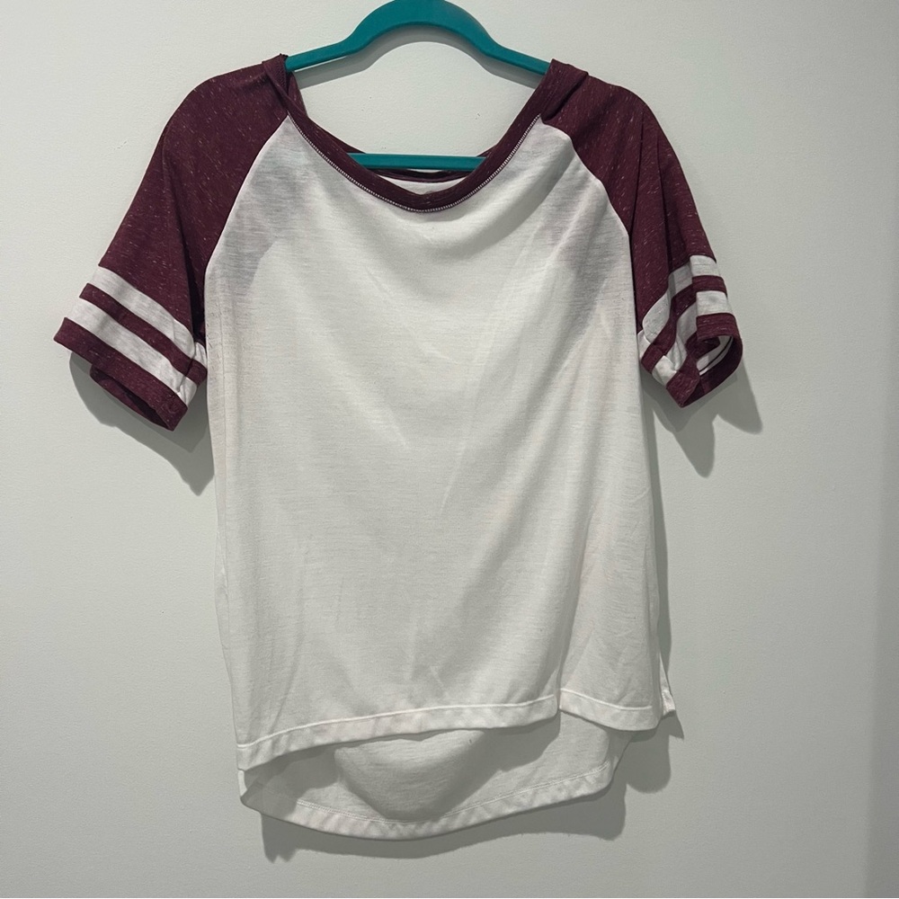 Jersey-Like Short Sleeve Tee